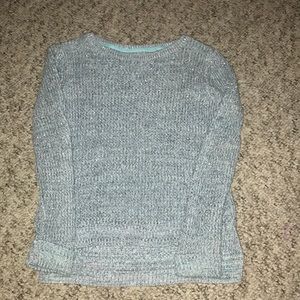 Blue sparkle sweater